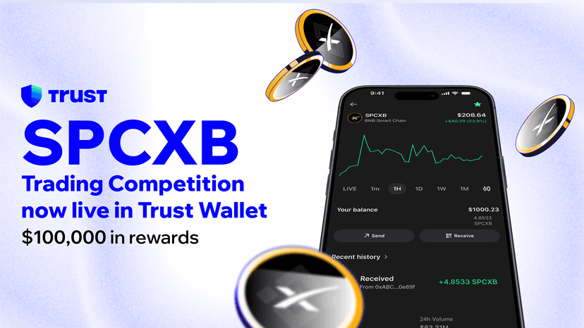$SPCXB Trading Competition with $100K in rewards now live