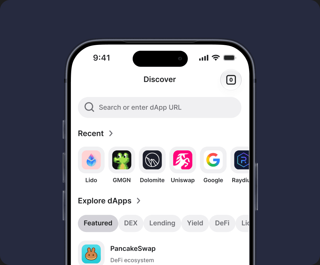 Discover dApps — Trust Wallet