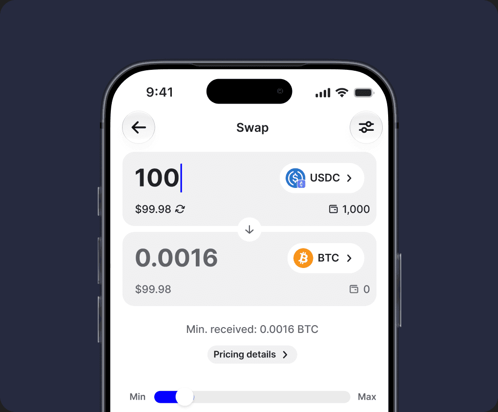 Swap — Trust Wallet